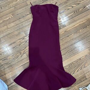 Cinq a Sept Luna plum dress